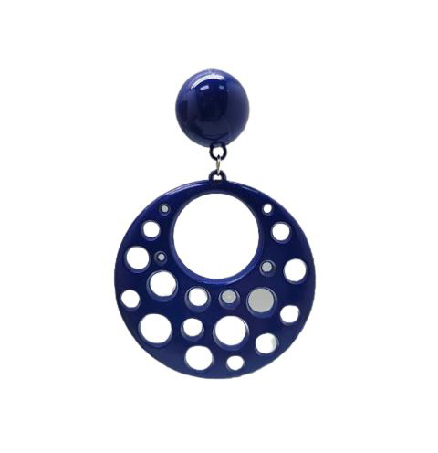 Flamenco Earrings in Plastic with Holes. Blue 2.479€ #502823473AZLN